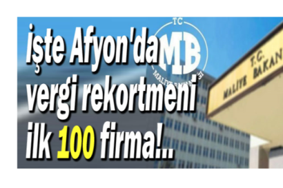 4K Mermer, l'un des dossiers d'imposition des sociétés 2014 d'Afyon Corporation