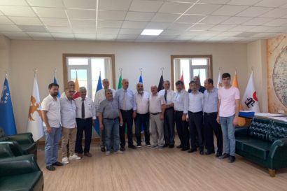 Visite des membres de l'Assemblée provinciale d'Afyon